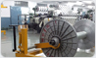 Hydraulic warp Beam Carrier Trolley
